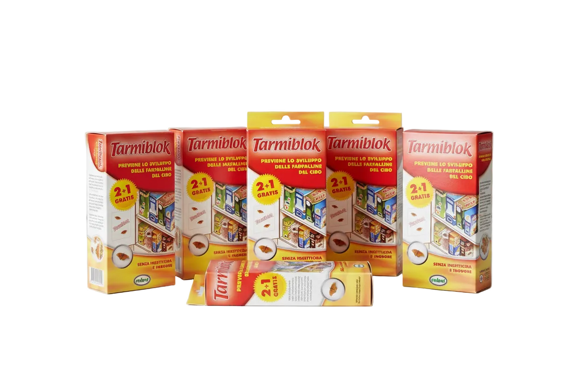 Tarmiblok Trappola Anti-Tarme del Cibo 2+1 - Protezione Dispensa