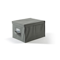 TNT Storage Box, Fabric, Ash, 30.0x40.0x25.0 cm
