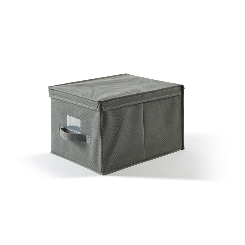 TNT Storage Box, Fabric, Ash, 30.0x40.0x25.0 cm