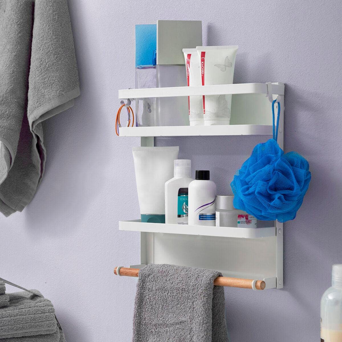 Scaffale Magnetico Pieghevole MagoRac Cucina e Bagno