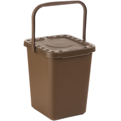 Pattumiera per Rifiuti Organici 10 lt Chiusa -Ecoplast