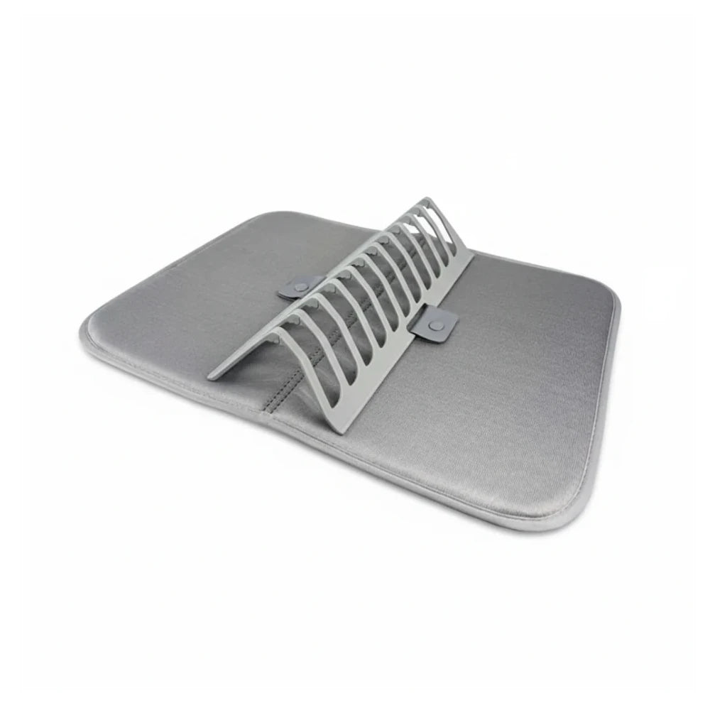 Microfiber Dish Drainer with Rack