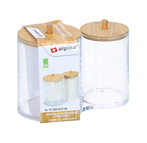 Organizzatore Cosmetici Bambù Alpina Porta Trucchi Design