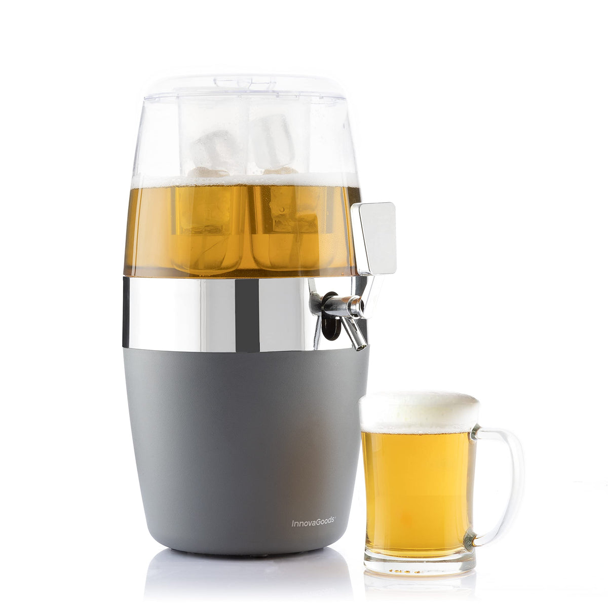 Spillatore Birra InnovaGoods 4L Raffreddamento a Sfera