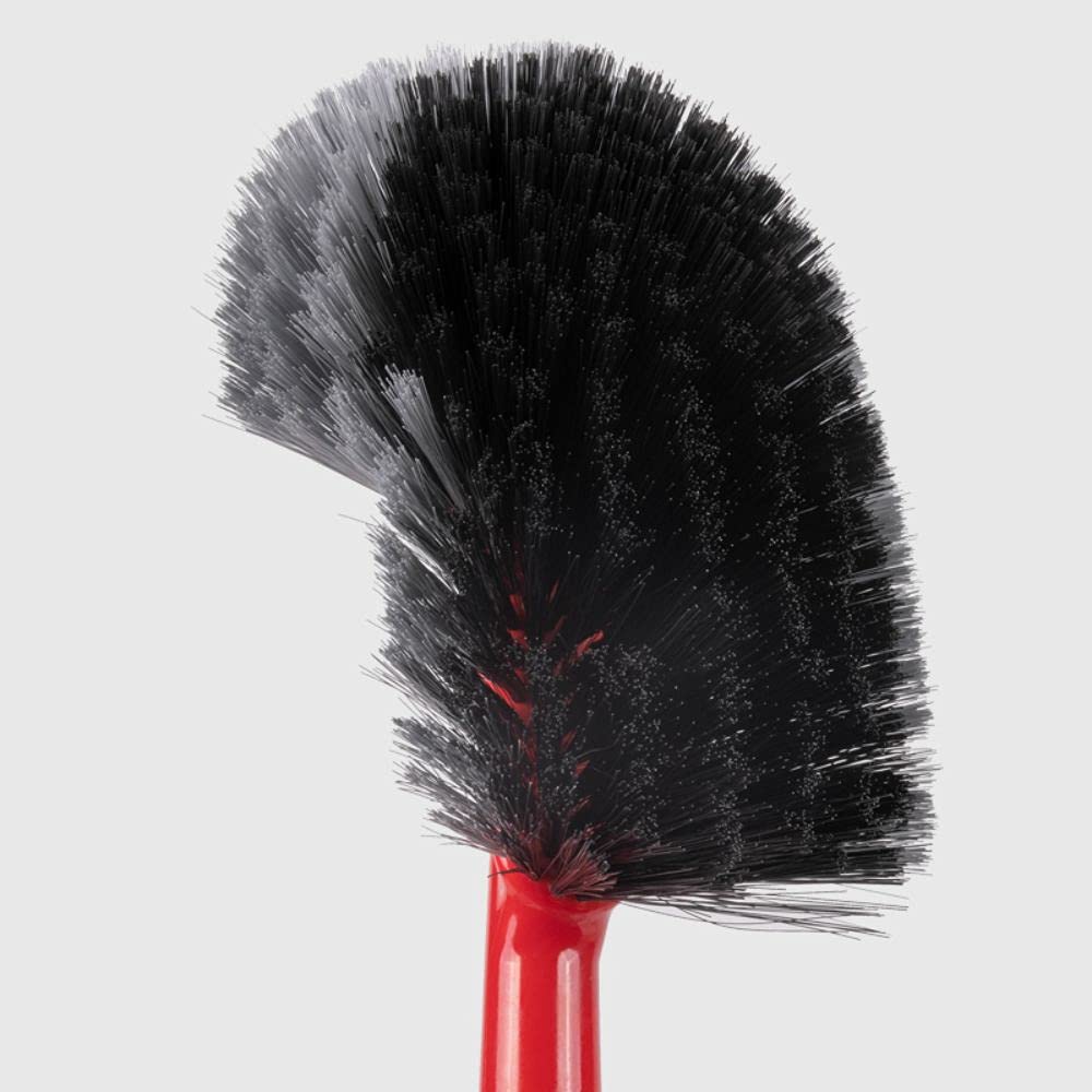 La Briantina Mondex Universal Spider Sweeper, Dust Catcher for Cobwebs with Long, Thick Bristles, Handle Not Included, Multicolored