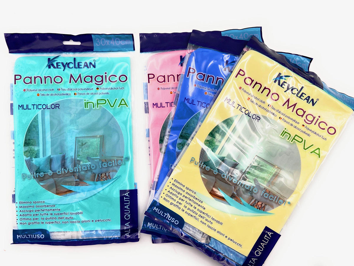 KEYCLEAN - MULTIPURPOSE PVA CLOTH - 30 x 40 cm - SET OF 12