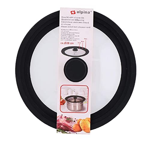 Set 4 Padelle Antiaderenti FOFO 20/24/28cm Coperchio