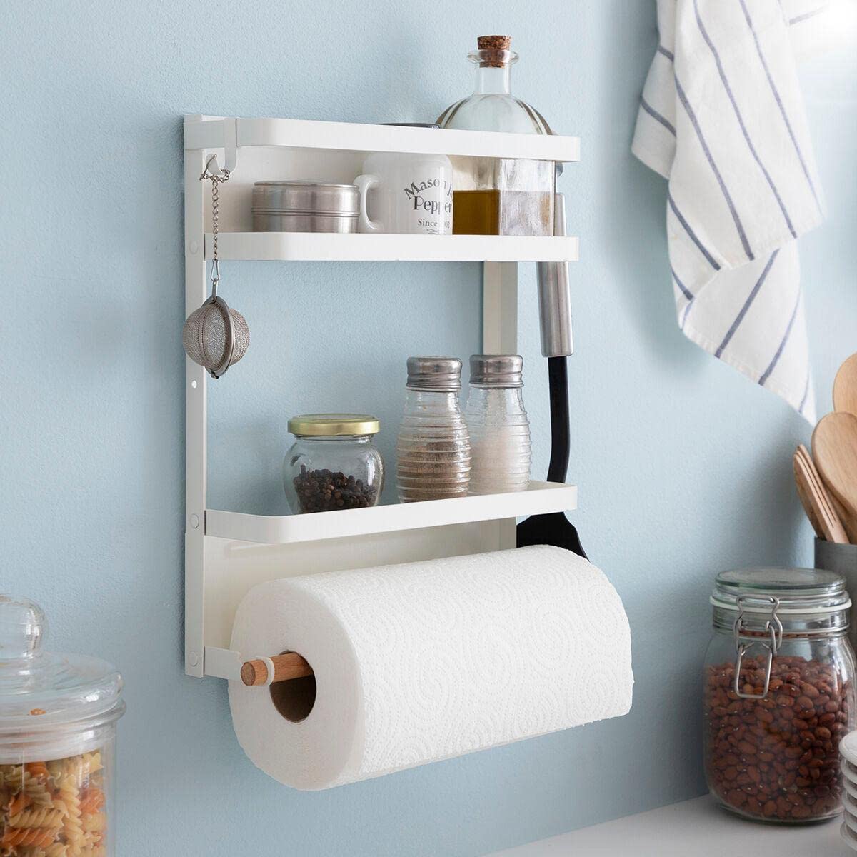Scaffale Magnetico Pieghevole MagoRac Cucina e Bagno