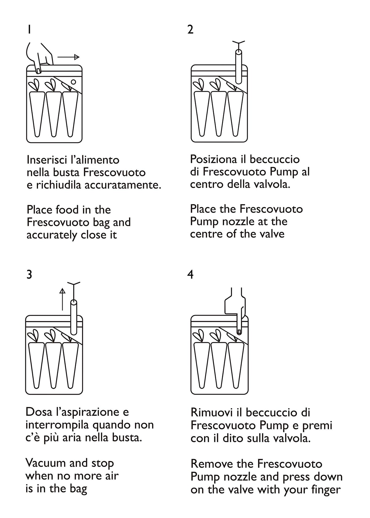 Perfetto Kitchen Frescovuoto Sac sous vide, multicolore, XL