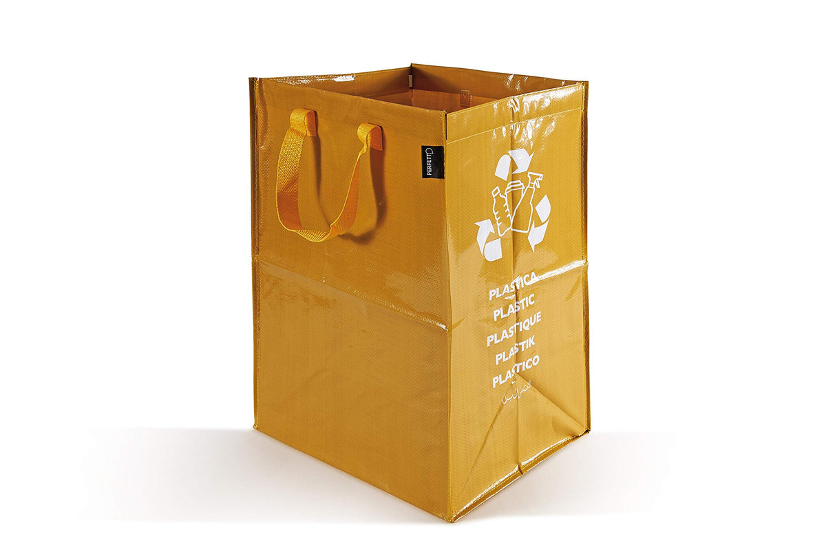 Ricicla Bag – Contenitore Raccolta Differenziata 62L con Maniglie | 30×38×55 cm