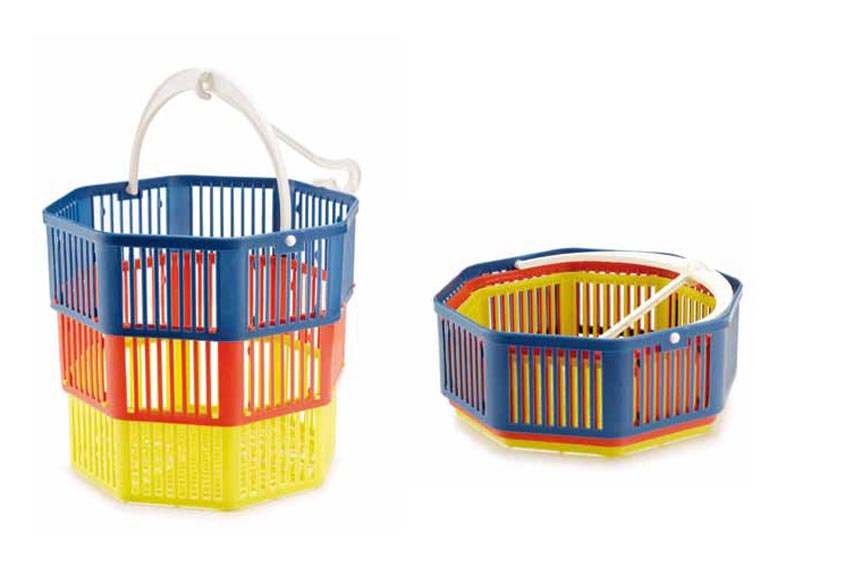 Tontarelli PEGS HOLDER BASKET Washer with handle diameter 19 cm, height 17 cm