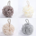 Spugne da Bagno Esfolianti Premium - Set 4 Pezzi Pouf Doccia Delicati