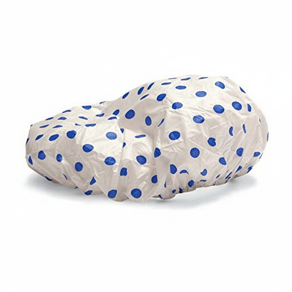 Cuffia Doccia Mafalda Impermeabile - Confezione da 5 Pezzi Colori Assortiti | So. Clean