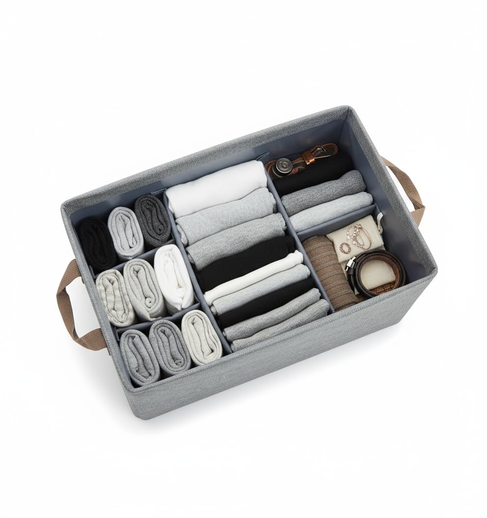 Scatola Organizer Armadio TnT 46x29x19cm Metallo