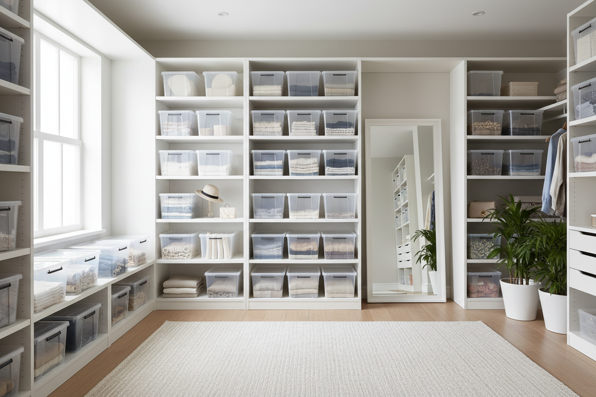 Cabina armadio elegante