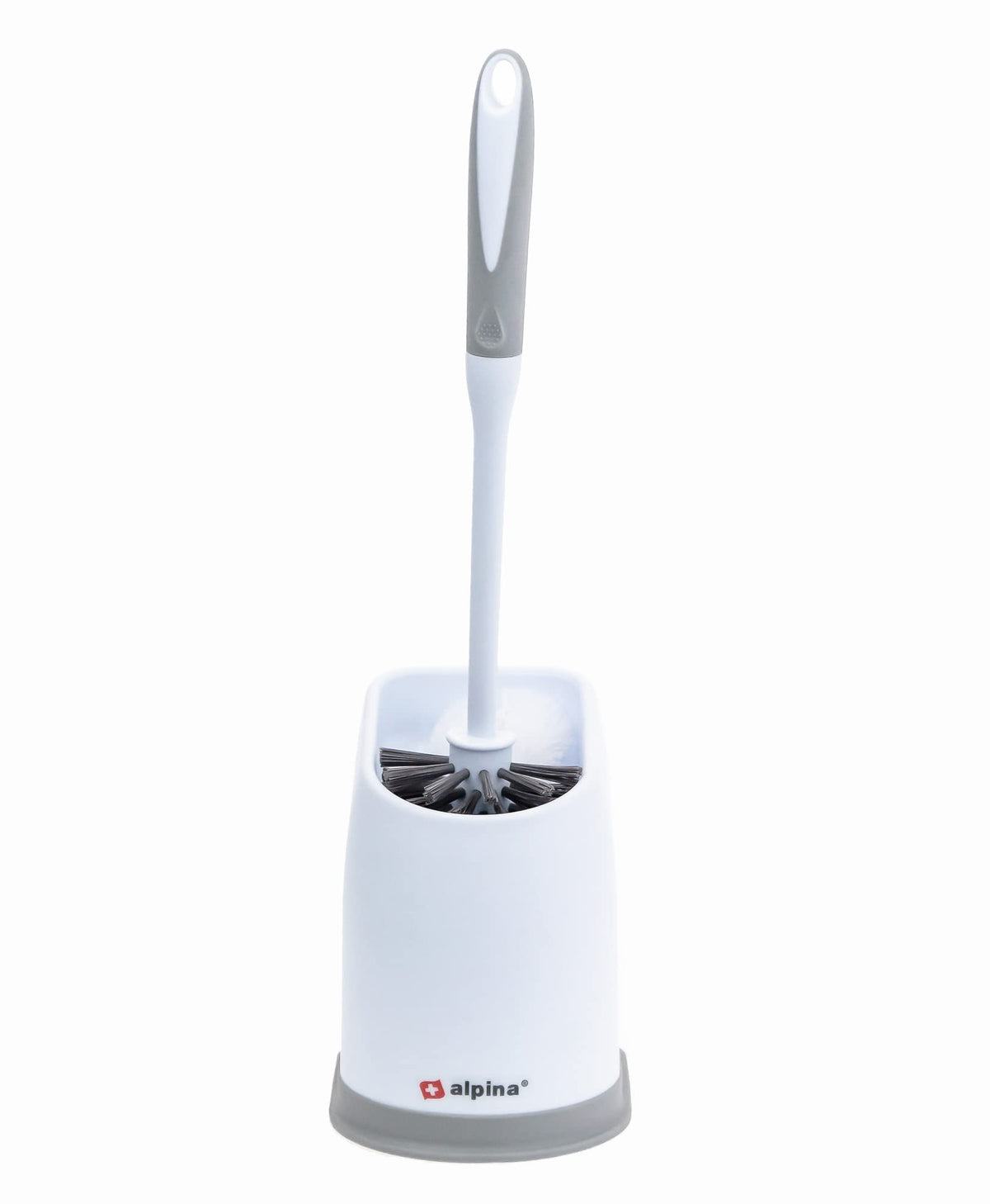 Portascopino WC Alpina con Supporto Igienico - 43cm