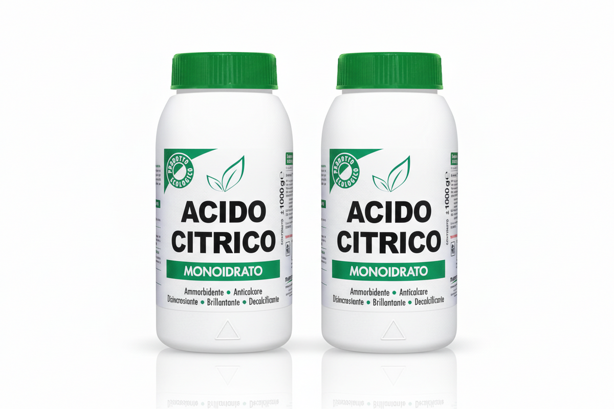 Acido Citrico 1kg Ecologico - Anticalcare Multiuso