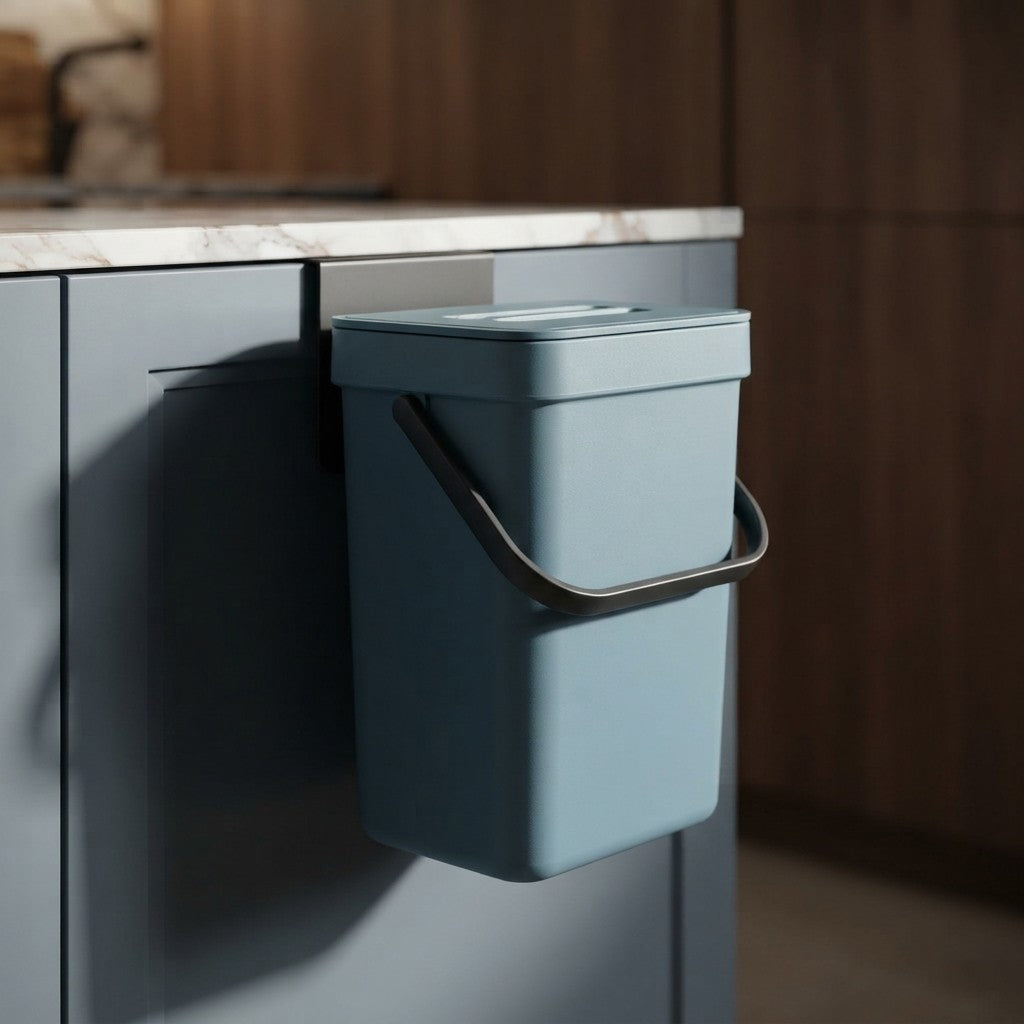 Pattumiera Umido 5L Gino da Appendere - Bidone Organico Cucina 5 Colori