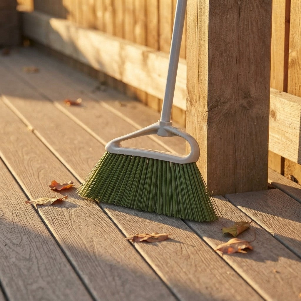 Perfect Home Garden Outdoor Broom, Plastic, Ice Broom/Moss Bristle, 34x5x20.0 cm