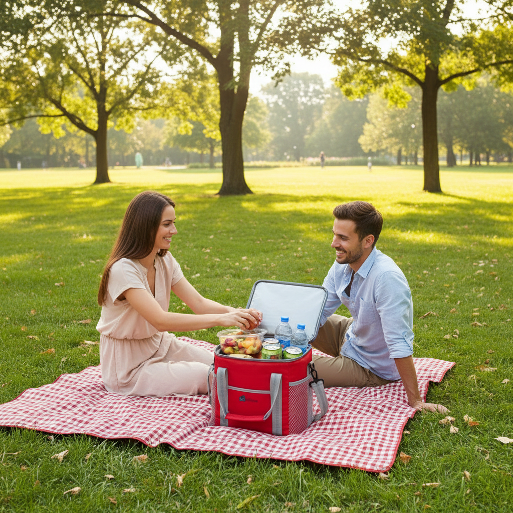 Picnic con borsa termica