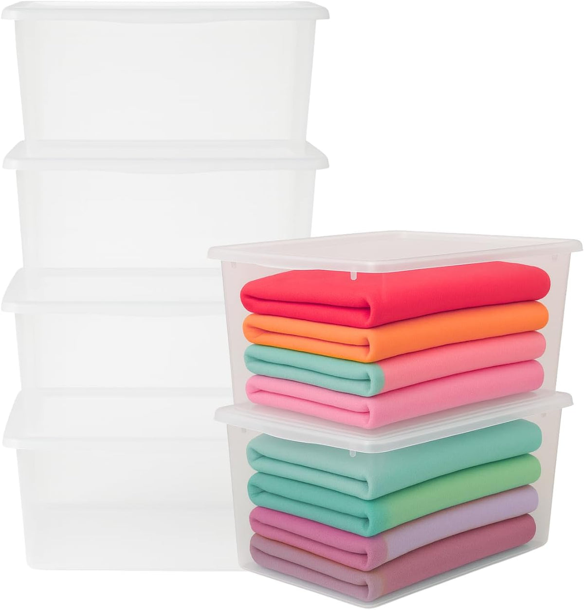 BEAUTIFUL AND STRONG PLASTIC BOX FOR STORAGE SPRING BOX 55 X 39 X 25