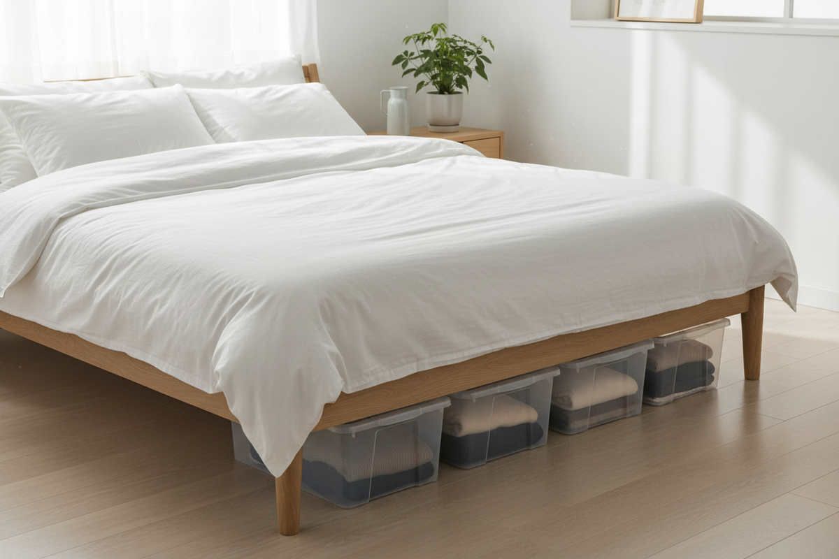 Storage sotto letto